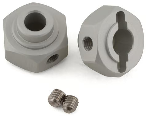 IRC00291 Incision 12mm Locking Hex Hub (Silver) (2)