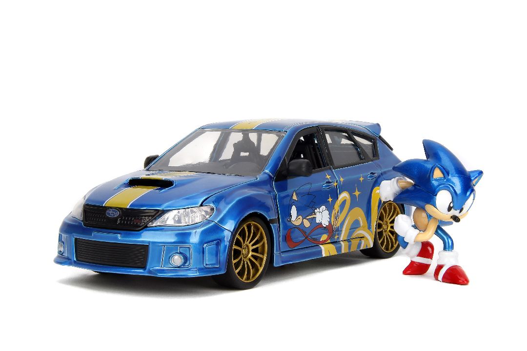 Jada 1/24 "Hollywood Rides" - 2012 Subaru Impreza WRX w/ Sonic