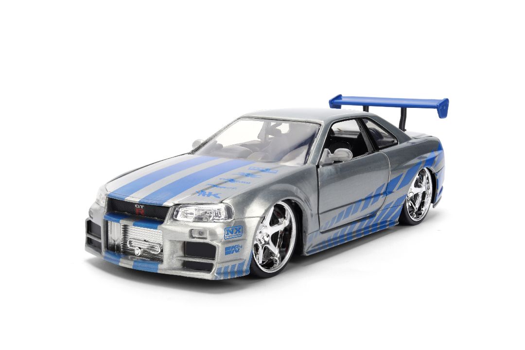 Jada 1/24 "FF 25th" Brian's Nissan Skyline GT-R - Color Brush