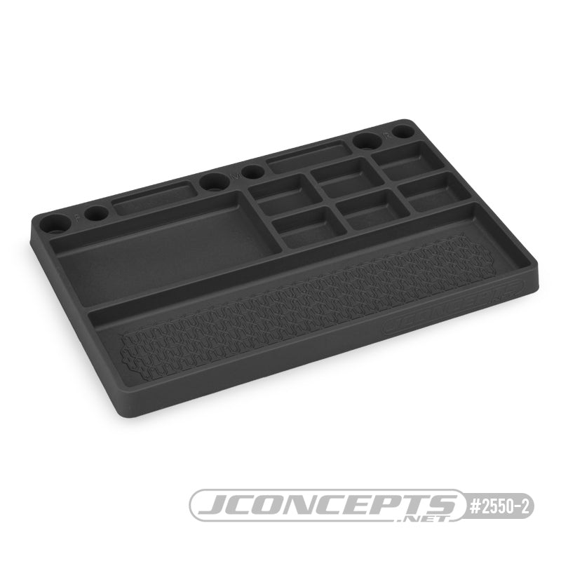 JCO2250-2 JConcepts Parts Tray, Rubber Material - Black