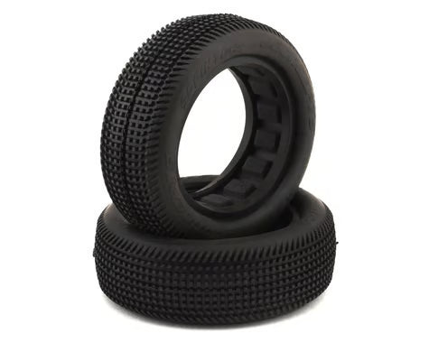 JCO3134-01 JConcepts Sprinter 2.2" 2WD Front Buggy Dirt Oval Tires (2) (Blue)
