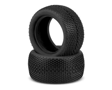 JCO3159-02 JConcepts Double Dee's V2 2.2" Rear Buggy Tires (2) (Green)