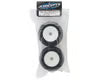 JCO3191-101091 JConcepts Fuzz Bite 2.2" Pre-Mounted Stadium Truck Tires (White) (2) (Pink) w/12mm Hex