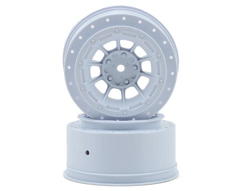 JCO3351W JConcepts Hazard - Slash Rear, Slash 4x4 F&R Wheel (White) (2)