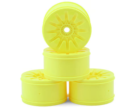 JCO3448Y JConcepts Pioneer 4.0" Standard Offset 1/8 Truck Wheels (Yellow) (4)