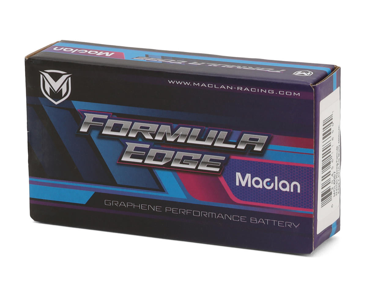 MCL6057 Maclan Formula Edge 2S 160C Shorty LiPo Battery (7.4V/4600mAh) w/5mm Bullets