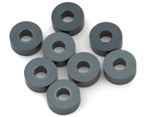 MUGH0181D-GB Mugen Seiki 3x8x3mm Roll Center Spacers (Gun Metal) (8)