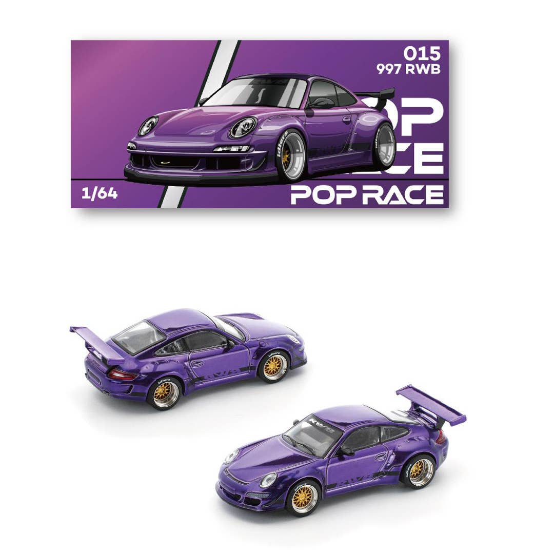 Poprace 1/64 997 RWB Purple