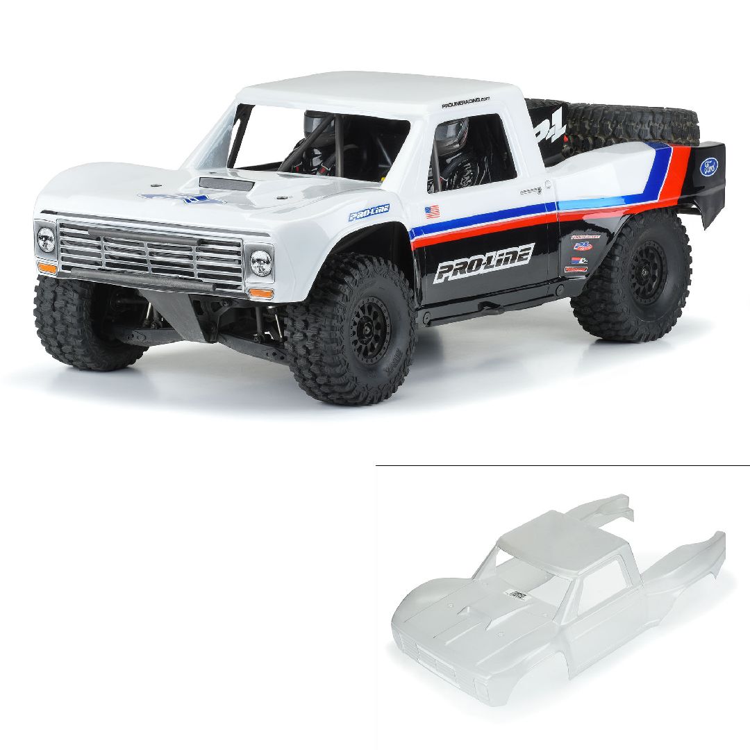 PRO354717 Pro-Line Pre-Cut 1967 Ford F-100 Race Truck Clear Body