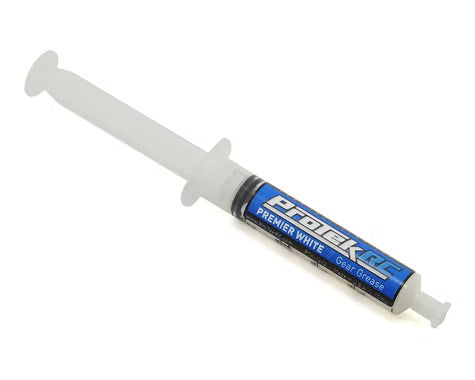 PTK-1412 ProTek RC "Premier White" Friction & Noise Reducing Gear Grease Lubricant (10ml)