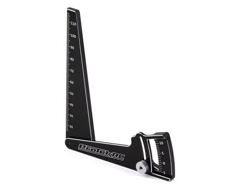 PTK-7613 ProTek RC Aluminum Camber Gauge (117mm Tall)