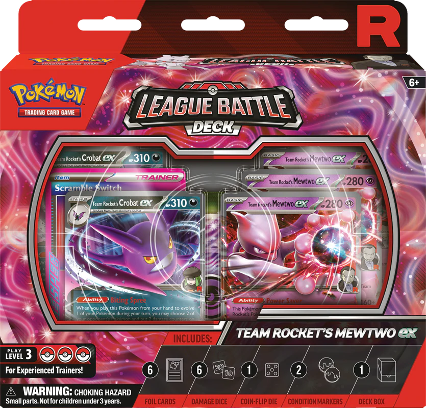 Pokemon League Battle Deck Team Rocket Mewtwo