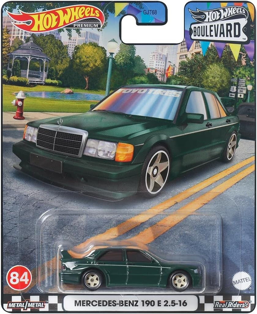 Hot Wheels Premium Boulevard Mercedes-Benz 190 E 2.5-16