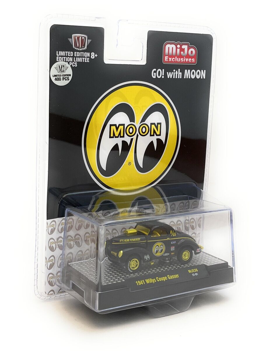 M2 Machines Moon 1941 Willys Coupe Gasser (Chase) HE