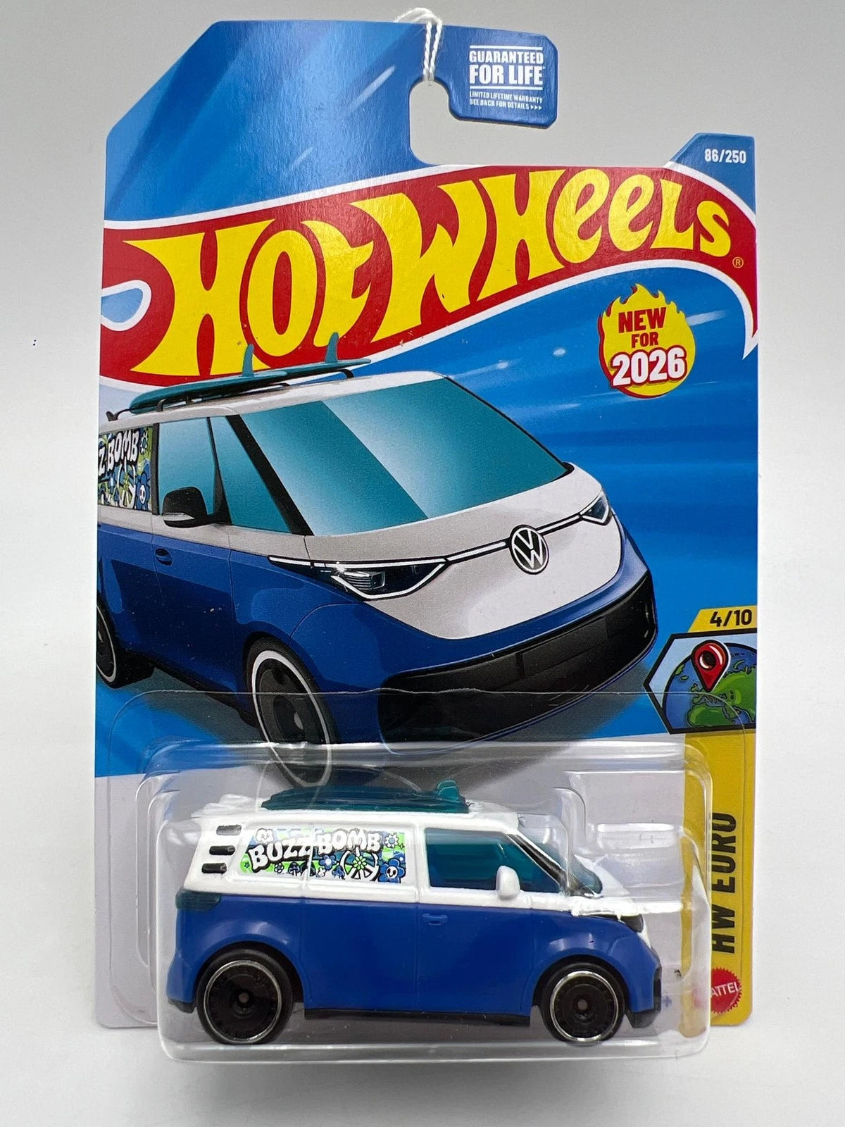 HE Hot Wheels HW Euro VW ID Buzz Bomb