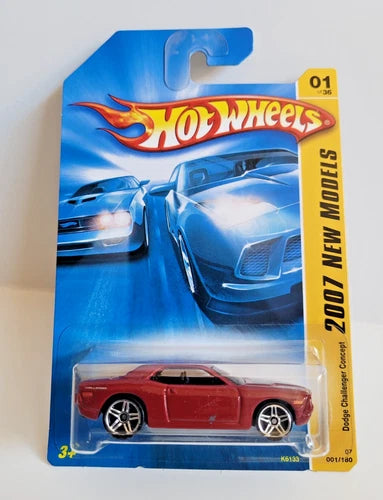 Hot Wheels 2007 First Edition Dodge Challenger Concept
