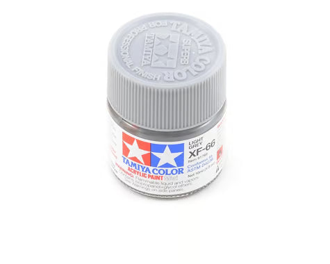 Tamiya XF-66 Flat Light Grey Acrylic Paint (10ml)