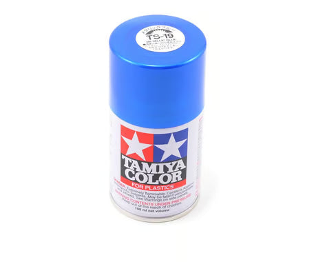 TS-19 Tamiya Metallic Blue Lacquer Spray Paint (100ml)