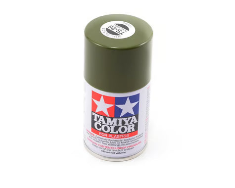 TS-28 Tamiya Olive Drab Lacquer Spray Paint (100ml)