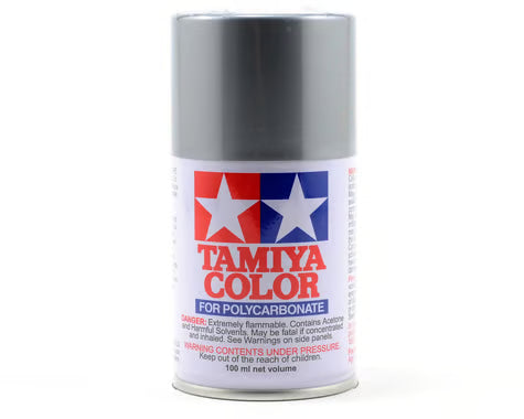 PS-12 Tamiya Silver Lexan Spray Paint (100ml)