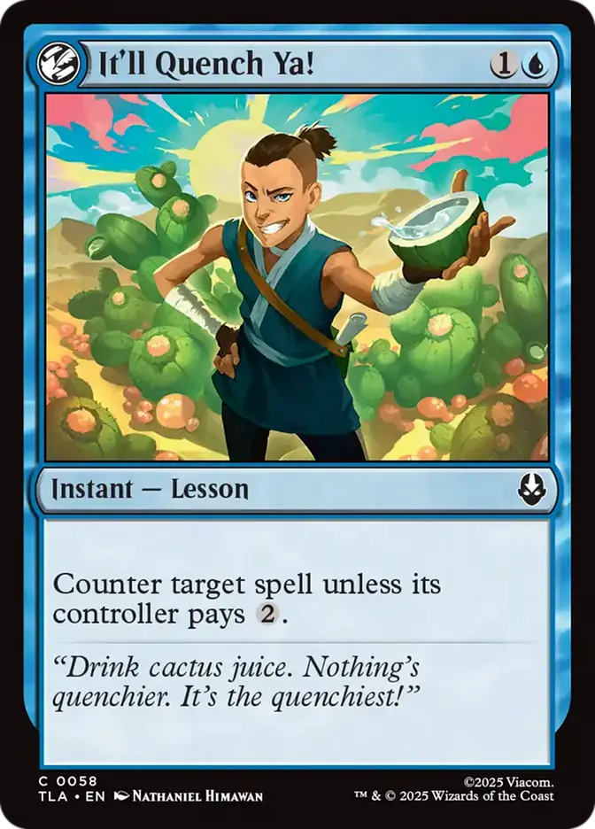 It'll Quench Ya! - (TLA) Avatar: the Last Airbender