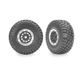 TRA10870-GRAY Traxxas BFGoodrich Mud-Terrain Dual Profile 1.4" OD Gray(2)