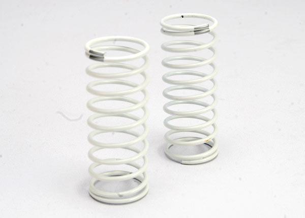 TRA5431 Traxxas Spring, Shock (White) (GTR) (Rear) (1.2 Rate Silver)