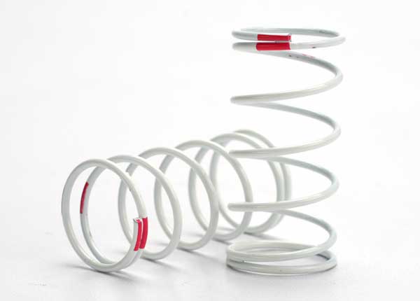 TRA5433 Traxxas Spring, Shock (White) (GTR) (Std. Rear) (1.4 Rate Pink)