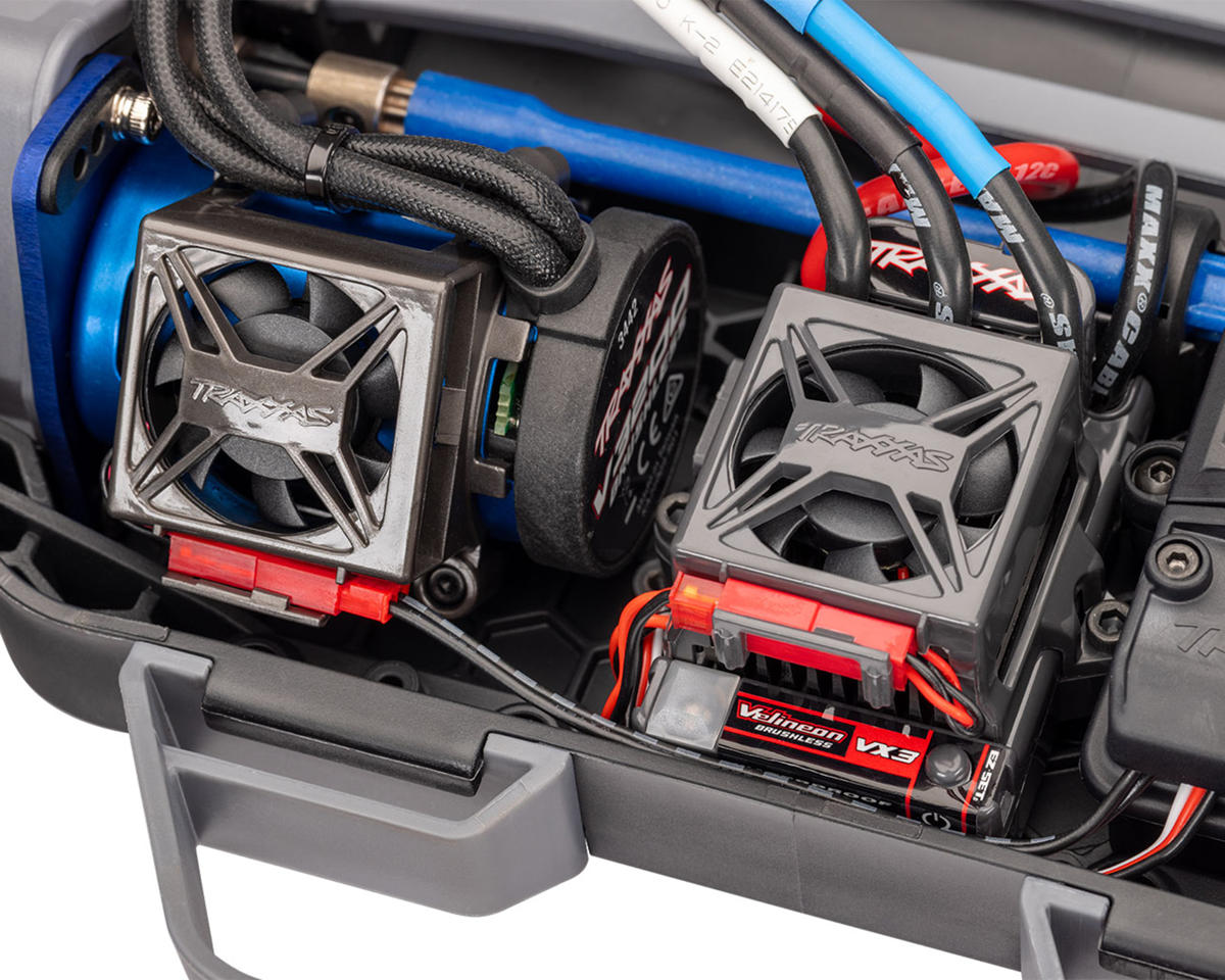 TRA68454-4BLACK Traxxas Slash 4x4 VX3 1/10 RTR 4WD Brushless Short Course Truck (Black) w/VX3 ESC, TQi Sport 2.4GHz Radio & TSM