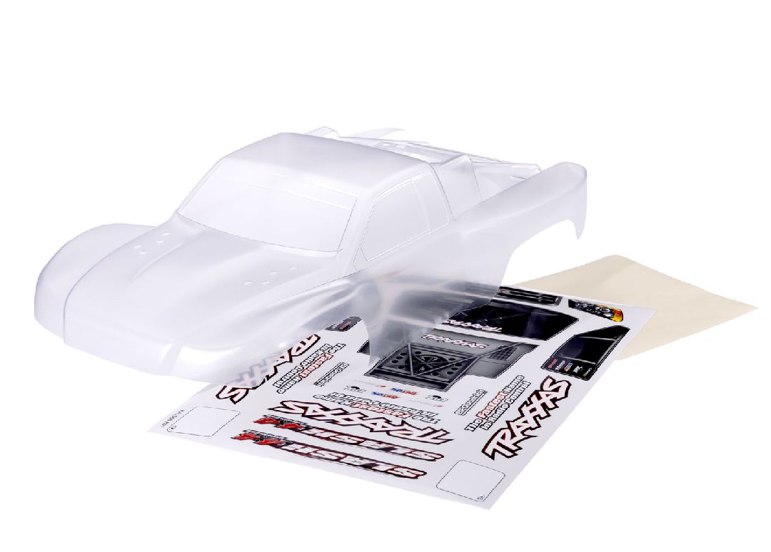 TRA6965R Traxxas Body, Slash 4X4, Heavy Duty, Clear, Requires Painting