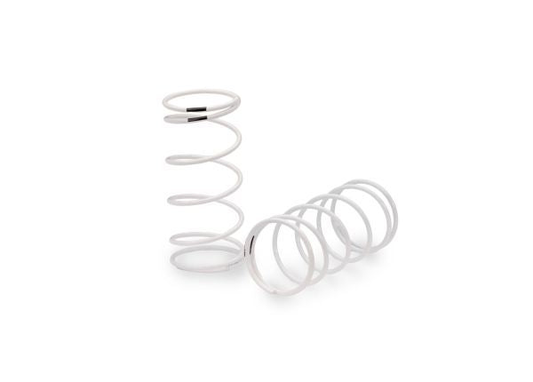 TRA7475 Traxxas Shock Springs (GTR Short) (0.70 Rate) (1 Pair) - White