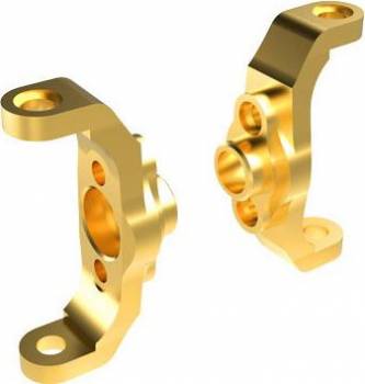 TRA9733 Traxxas Caster Blocks Brass 4g (Left & Right)