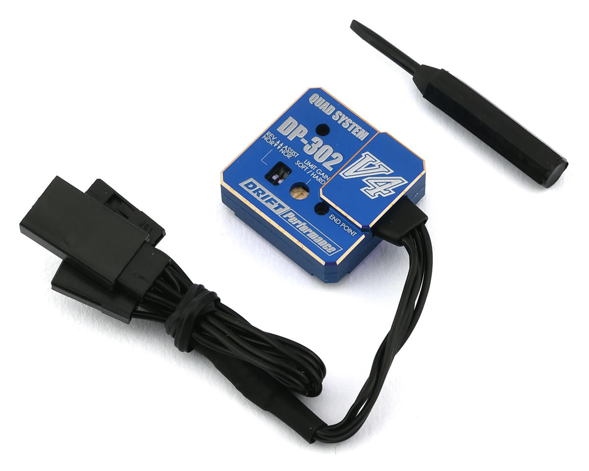 YOKDPP-302V4BL Yokomo DP-302V4 Drift Steering Gyro (Blue)
