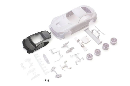 MZN198 Kyosho Mini-Z Mercedes-AMG GT3 White Body Set w/Wheel