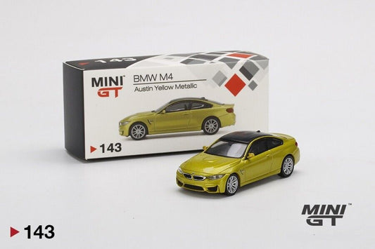 HE Mini GT BMW M4 (F82) Austin Yellow Metallic #143