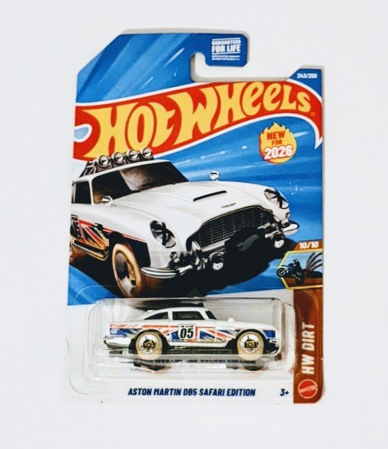 HE Hot Wheels HW Dirt Aston Martin DB5 Safari Edition