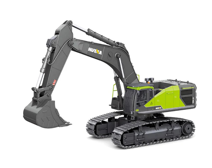 1593 1/14 22CH RC Excavator Green Excavator