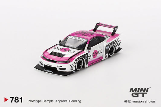 Mini GT LB-Silhouette NIssan Silvia S15 Auto Finessa SEMA 2023