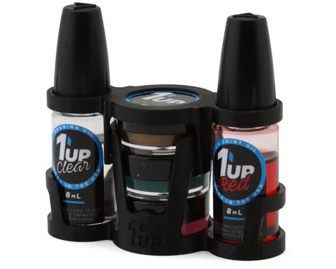 120502 1UP Racing Grease & Oil Lubricant Pro Pack w/Pit Stand