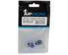 870101 1UP Racing 4mm "Lockdown" Serrated Aluminum Wheel Nuts (Dark Blue) (4)