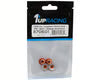 870601 1UP Racing 4mm "Lockdown" Serrated Aluminum Wheel Nuts (Orange) (4)