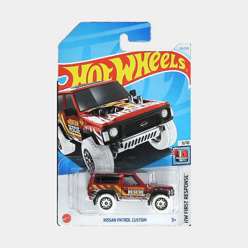 HE Hot Wheels HW First Response Nissan Patrol Custom