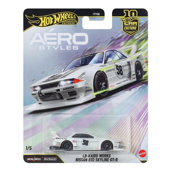 HE Hot Wheels Premium Aero Styles LB-Kaido Works 1/5