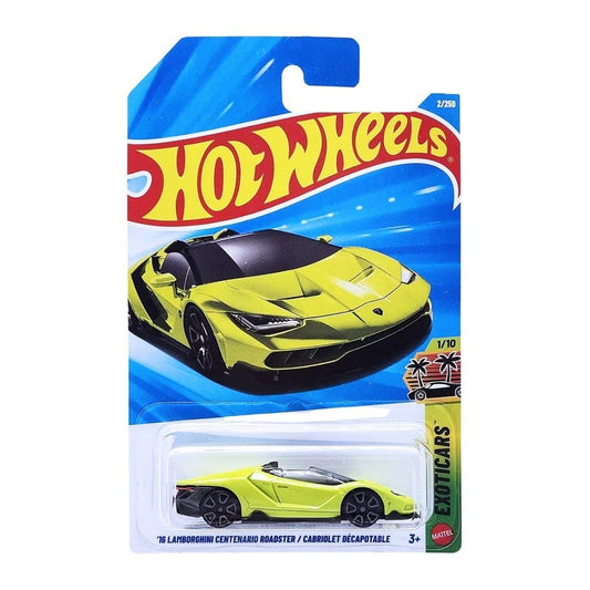 HE Hot Wheels Exoticars '16 Lamborghini Centenario Roadster