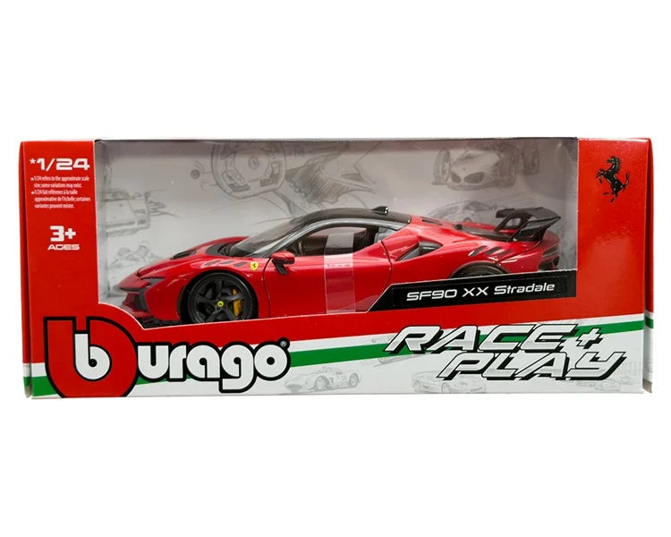 HE Bburago Ferrari SF90 Stradale  Race + Play 1/24 Scale