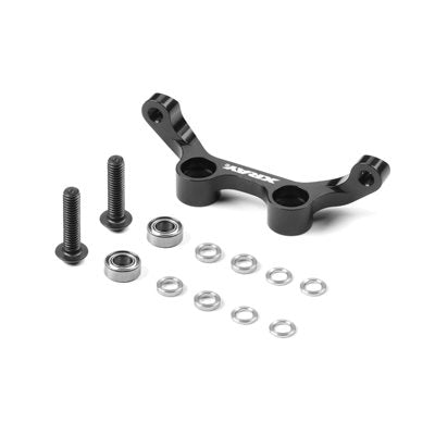 322575 Xray Aluminum Steering Plate For 1-Piece Chassis - Set
