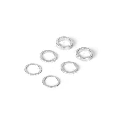 375090 Xray Set Of Aluminum Shims (0.5mm, 1.0mm, 2.0mm)