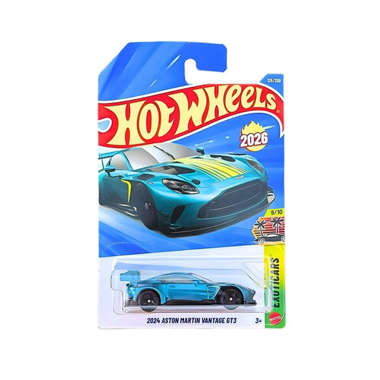 HE Hot Wheels Exoticars 2024 Aston Martin Vantage GT3