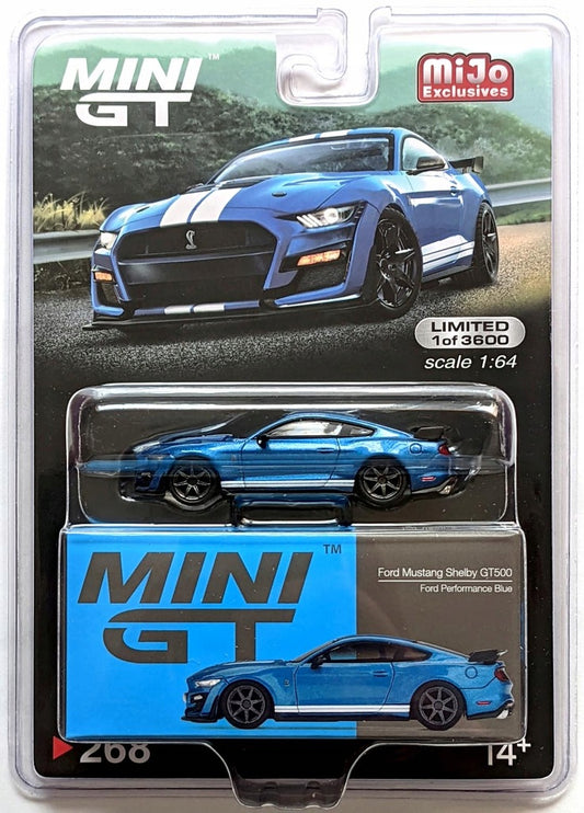 HE Mini Gt 268 Ford Mustang Shelby GT500 Ford Performance Blue