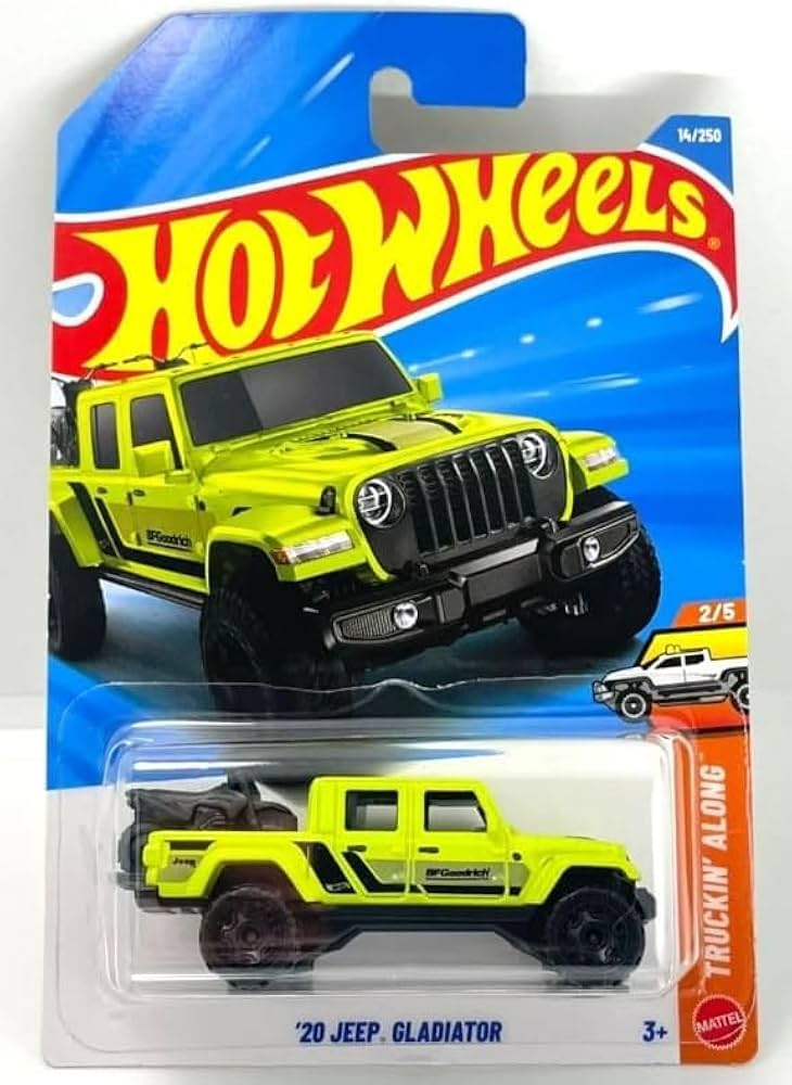 HE Hot Wheels Truckin' Along 20 Jeep Gladiator